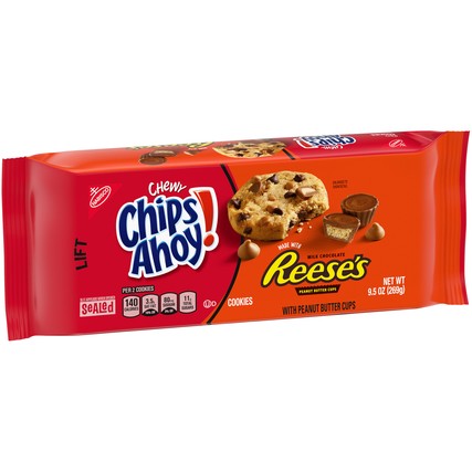 Chips Ahoy Chewy Reeses PB Cup Cookies 9.5oz
